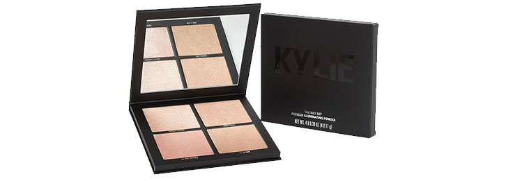 The Wet Set Pressed Illuminating Powder Palette by Kylie Cosmetics