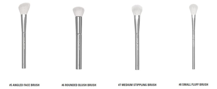 Kylie Brushes #5 to #8