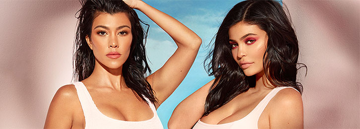 Kourtney Kardashian and Kylie Jenner